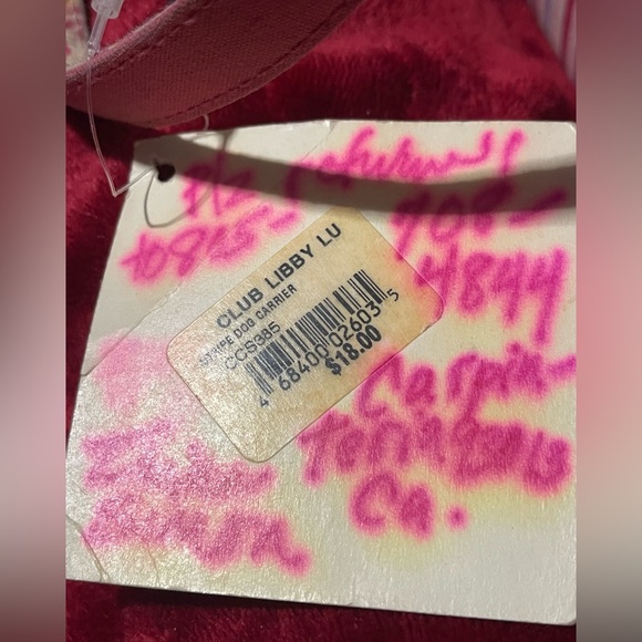 Tiny pet carrier VTG saks Rare Club Libby Lu freestanding sturdy structured - Picture 8 of 8